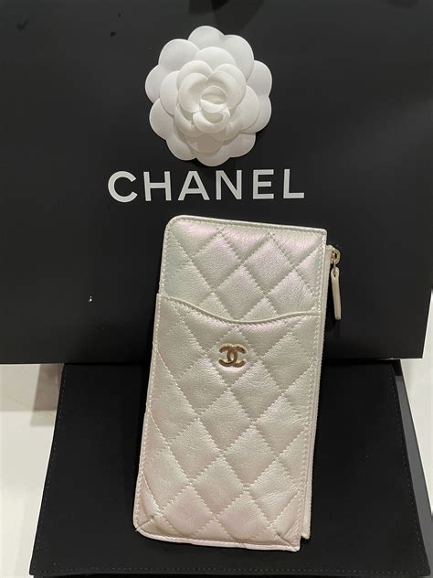 Chanel Card Holder, Luxury, Bags & Wallets on Carousell